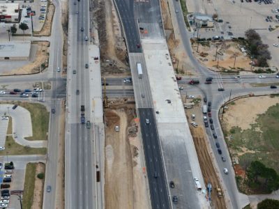 November 2013: SH 121/183 at Central Drive