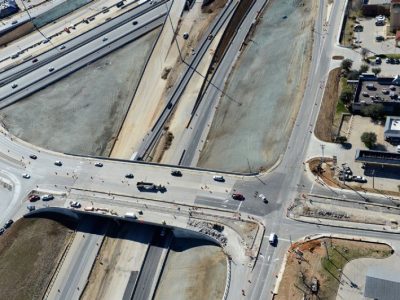 January 2014: SH 121 at Murphy Drive