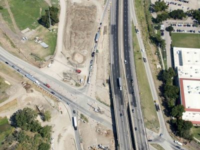 35W at Northside DrYucca Ave looking northbound