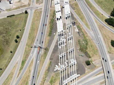 35W from Pharr St. to SH 121 looking north