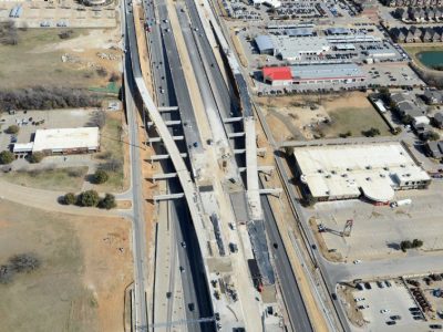 February 2014: TEXpress Lane connections between Westpark Way and Industrial Blvd.