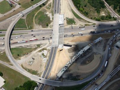 287 and Spur 280 at I-35W looking westbound