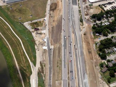 35W south of the Trinity River looking southbound