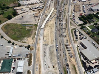 35W north of 28th St. looking northbound