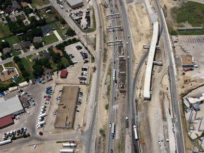 35W north of 28th St. looking southbound