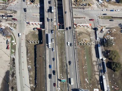February 2015: 35W looking northbound at Meacham Blvd