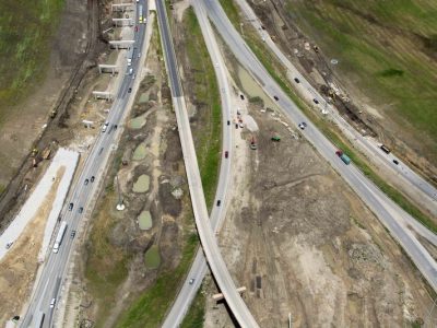 May 2015: 35W north of IH 820 looking north