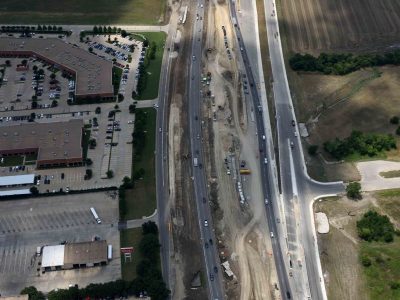 35W south of Meacham Blvd. looking southbound