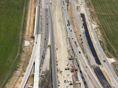 35W just north of I-820 looking northbound