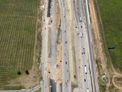 35W just north of I-820 looking southbound