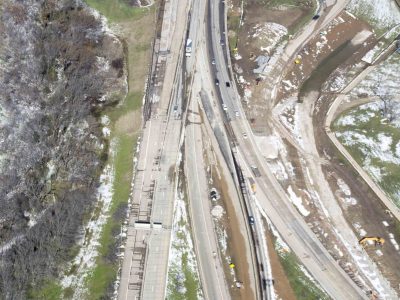287 at Chambers St looking northbound