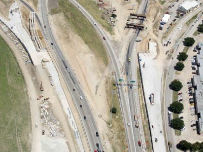 820 west of 35W looking east