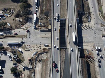 January 2015: 35W looking at Meacham Blvd