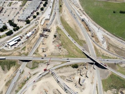 820 at the 35W 820 interchange looking west
