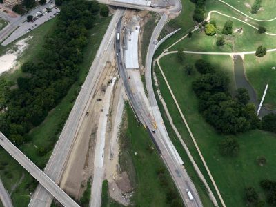 287 at Chambers St. exit looking northwest