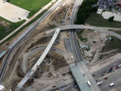 287-Spur 280 at I-35W looking southeast