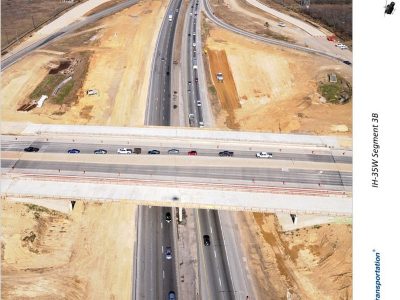 January 2014: IH 35W north at Basswood Blvd