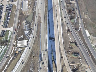 820 just east of 35W looking east