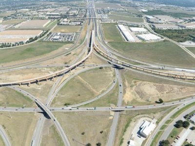 September 2014: 35W/820 interchange facing north