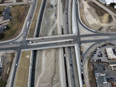 35W at 28th St. looking north