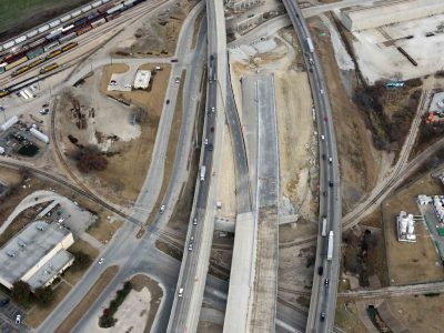 35W at 33rd St looking north