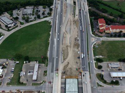 35W at Meacham Blvd. looking northbound