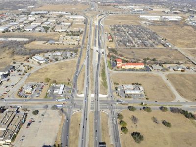 December 2012: IH 35W at Meacham Blvd.