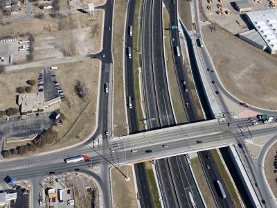 35W at NE 28th St. looking northbound