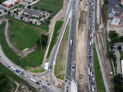35W at Northside Dr.-Yucca Ave. looking northbound