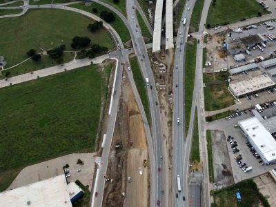 35W at SH 121 looking southbound