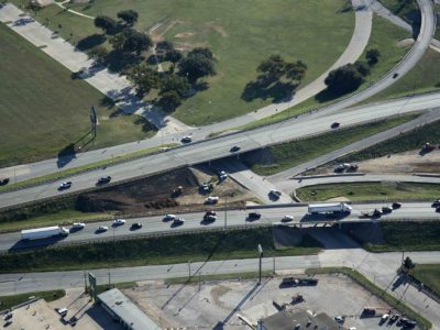 October 2014: 35W at the Pharr Street exit