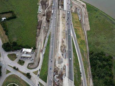 35W from Northside Dr.-Yucca Ave. to Trinity River looking southbound