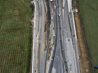 35W just north of I-820 looking southbound