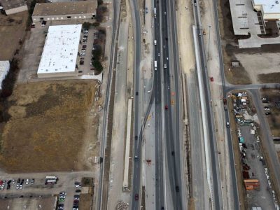 35W just south of I-820 looking north
