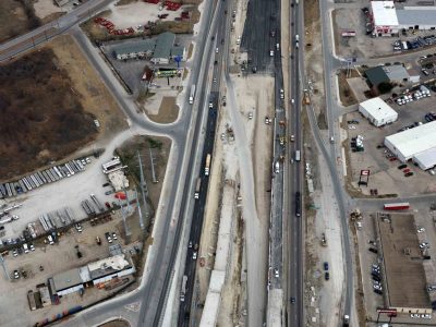 35W north of 28th St. looking north