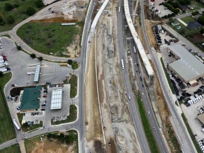 35W north of 28th St. looking northbound