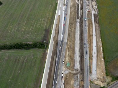 35W north of E Long Ave. looking northbound