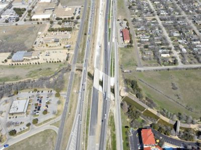 March 2013: IH 35W north of Meacham Blvd.
