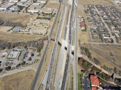 December 2012: IH 35W north of Meacham Blvd.