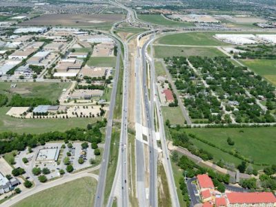 April 2013: IH 35W north of Meacham Blvd.