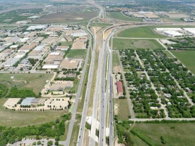October 2013: 35W north of Meacham Blvd.