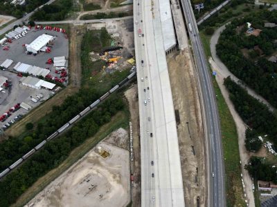 35W north of Northside Dr. looking northbound