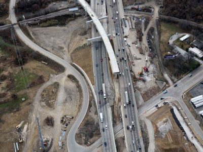 35W north of Spur 280 looking south