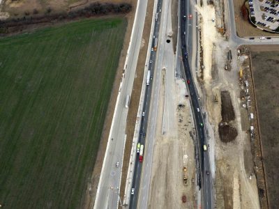 35W south of Meacham Blvd looking north