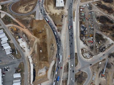 35W south of SH 121 looking north