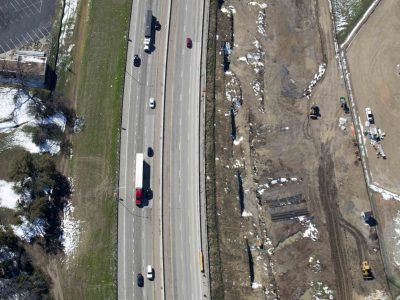 February 2015: 35W looking southbound north of Northside Dr-Yucca Ave