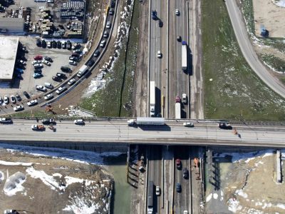 February 2015: 35W looking southbound at NE 28th St