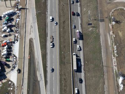February 2015: 35W looking southbound south of 33rd St