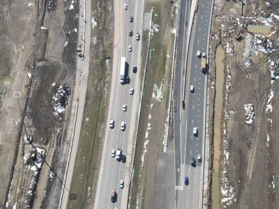 February 2015: 35W looking southbound just north of IH 820