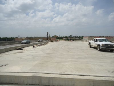 July 2013: New center portion of Denton Highway 377 bridge